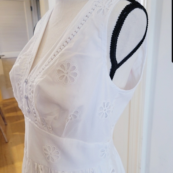 Kate Spade BNWOT Clover Eyelet Minidress - Picture 4 of 7